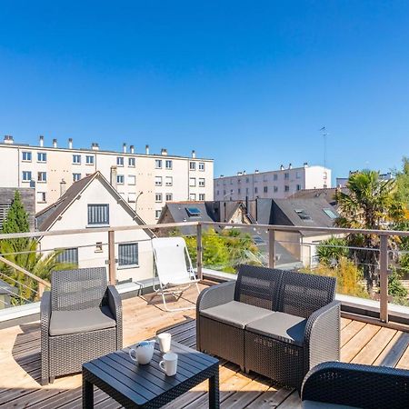 Teranga - Studio Avec Grande Terrasse Dans Ренн Екстер'єр фото