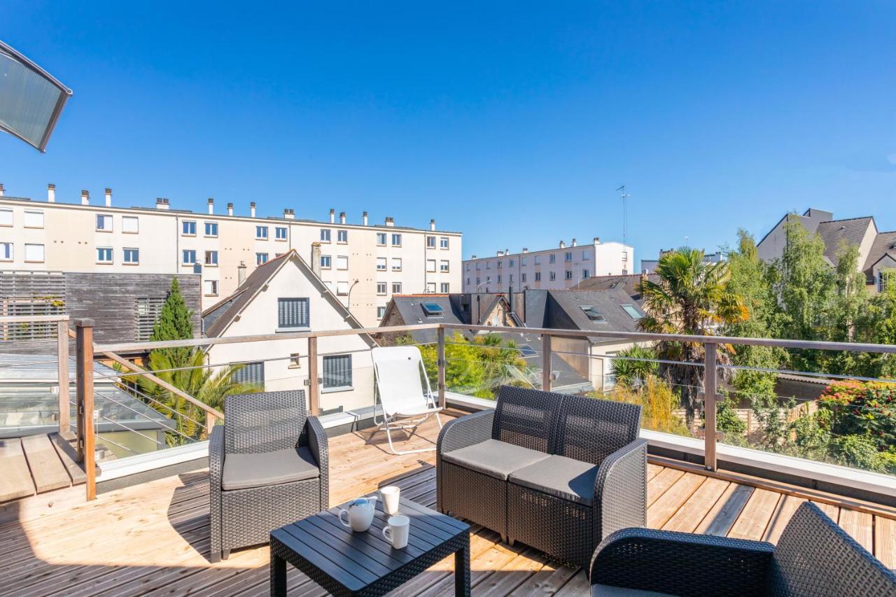 Teranga - Studio Avec Grande Terrasse Dans Ренн Екстер'єр фото